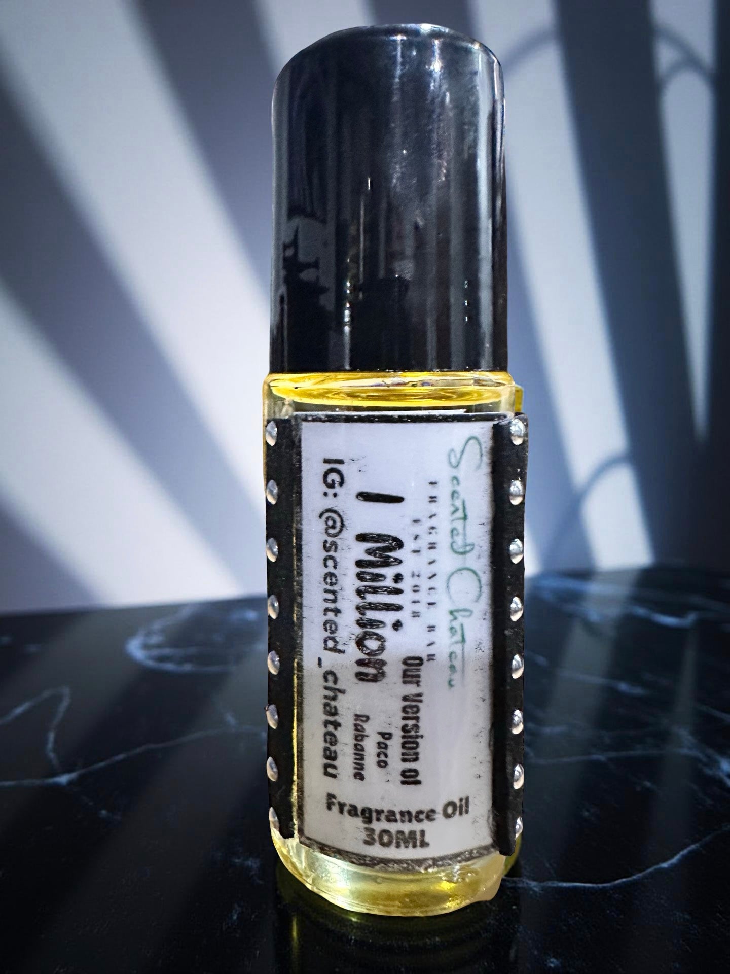 1 Million (Paco Rabanne Type) – Bold Woody Spicy Men’s Body Oil | Scented Chateau Fragrance Bar