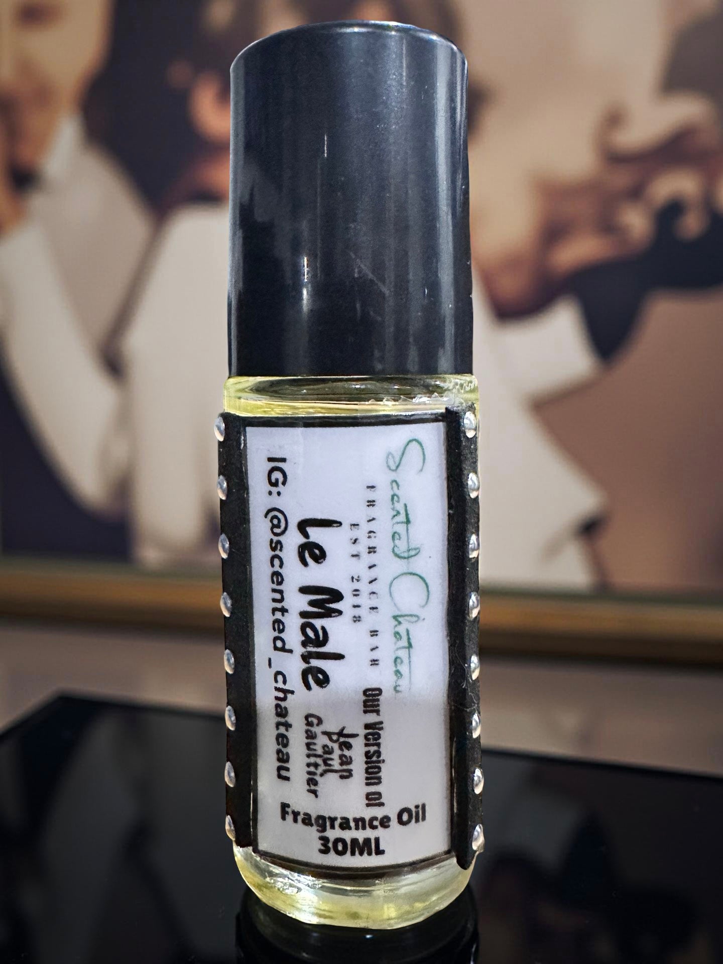 Le Male Le Parfum (Jean Paul Gaultier Type) – Amber Oriental Men’s Body Oil | Scented Chateau Fragrance Bar