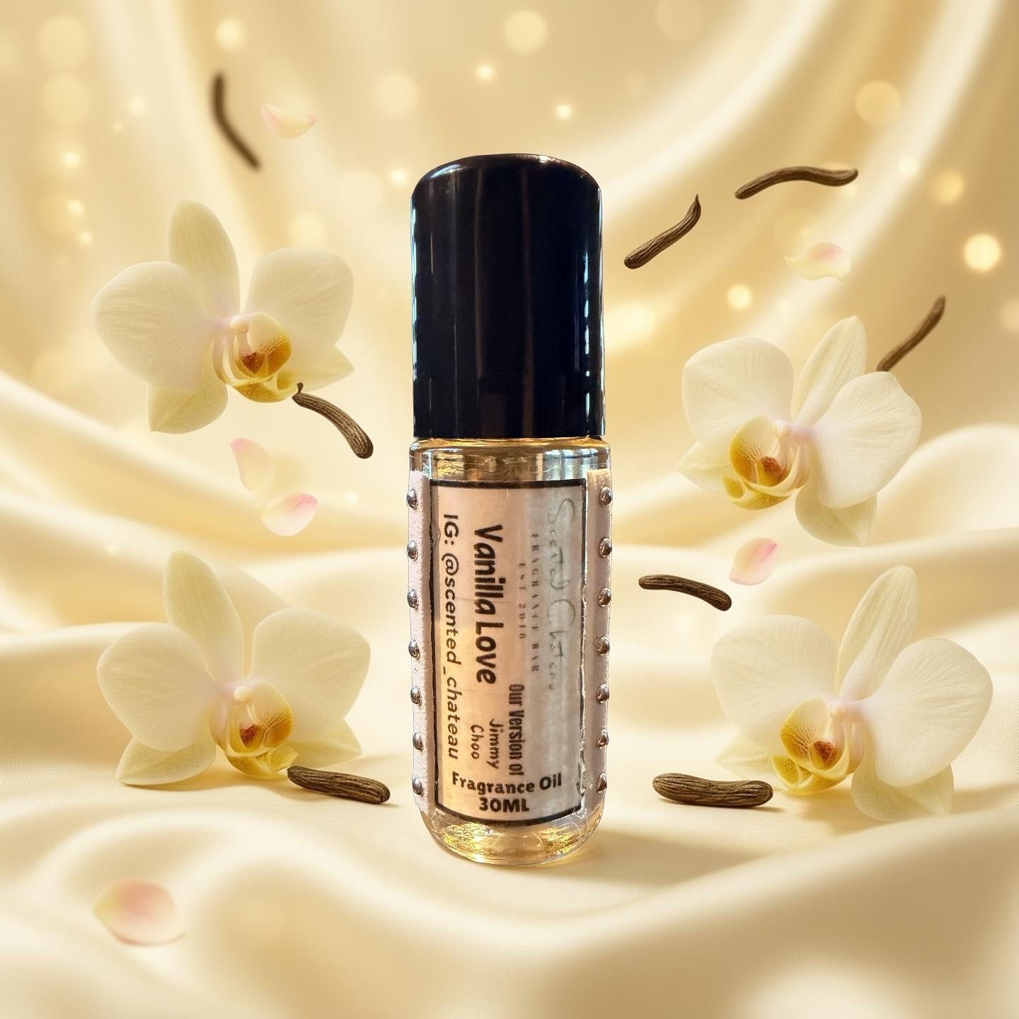 Vanilla Love (Jimmy Choo Type) Fragrance Oil – Warm Oriental Vanilla with Toffee & Amber