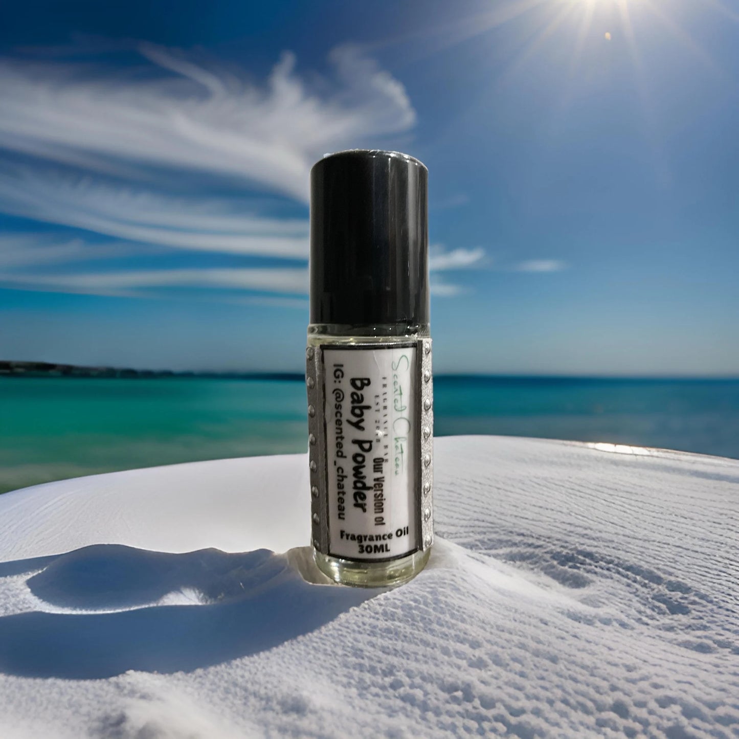 Baby Powder Type Body Oil – Soft, Clean & Comforting Scent | Scented Chateau Fragrance Bar