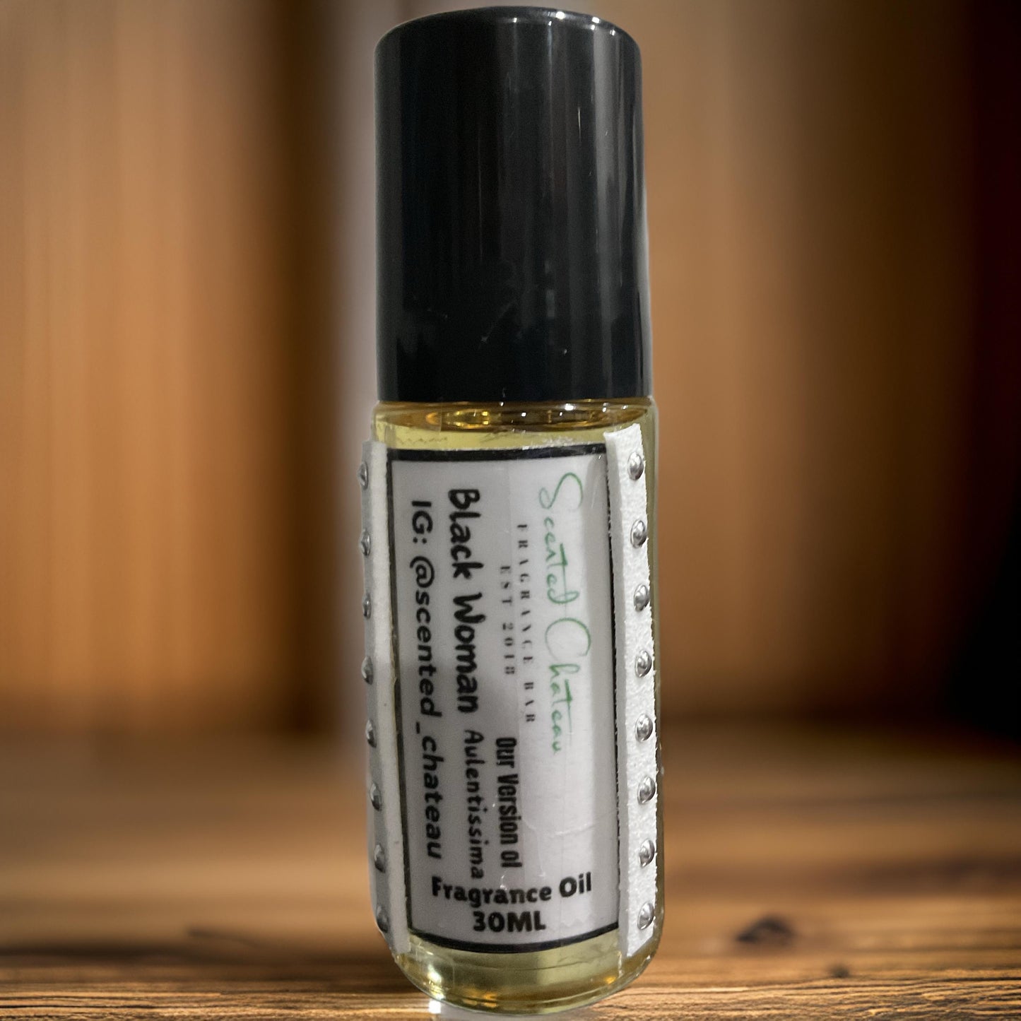 Black Woman (Aulentissima Type) – Oriental Spicy Body Oil | Scented Chateau Fragrance Bar