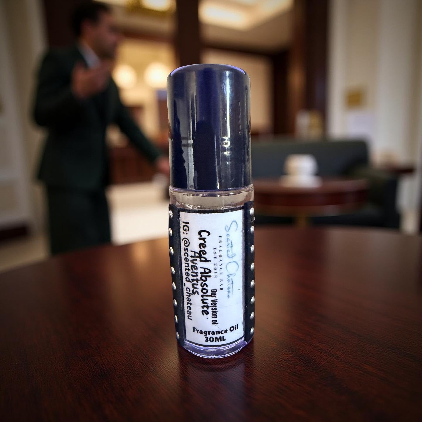 Absolute Aventus (Creed Type) – Bold Fruity Woody Men’s Body Oil | Scented Chateau Fragrance Bar