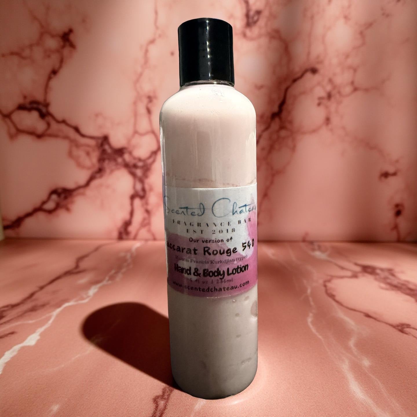 Baccarat Rouge 540 Hand & Body Lotion (Maison Francis Kurdjan Type) – Hydrating Luxury Scent | Scented Chateau Fragrance Bar
