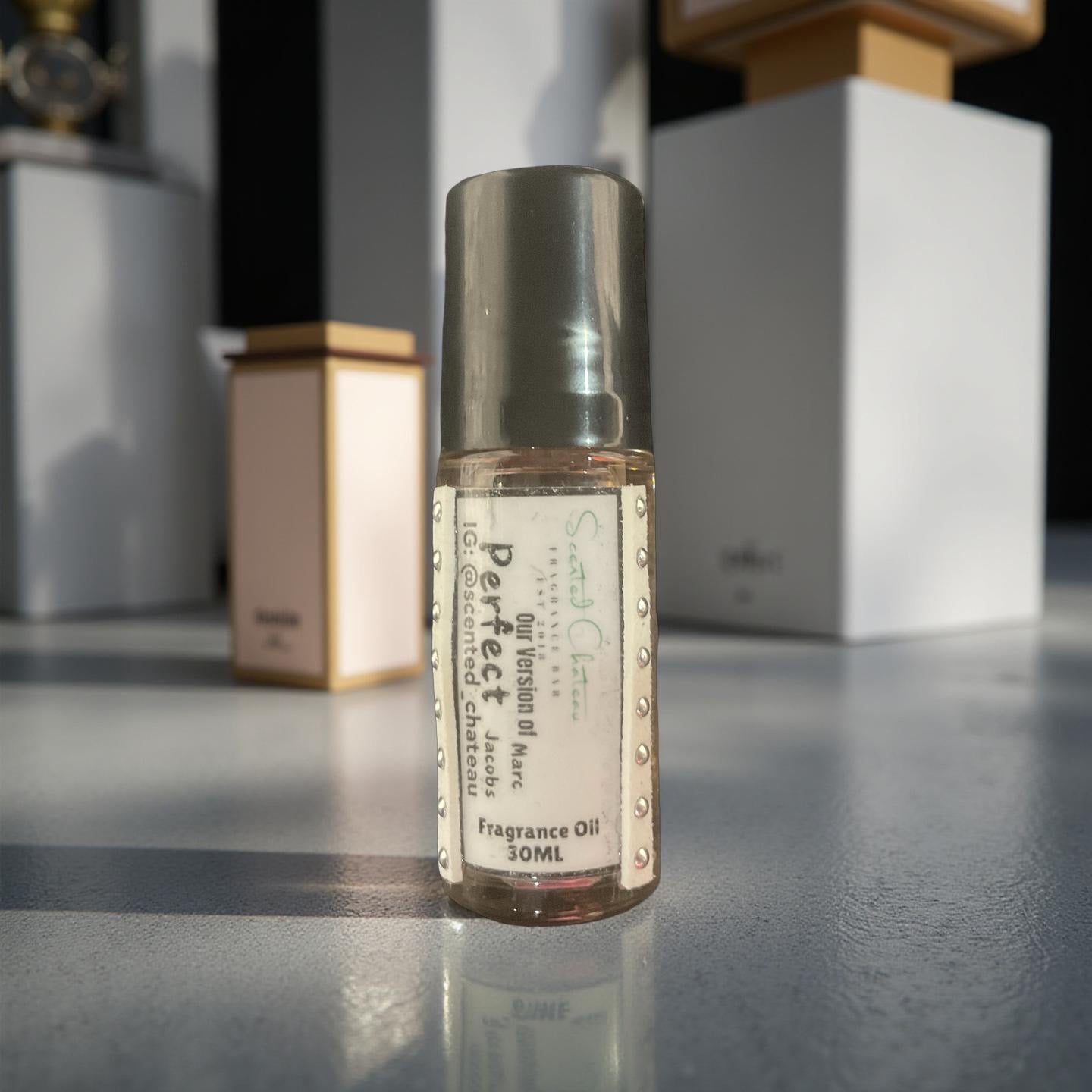 Perfect (Marc Jacobs Type) – Amber Floral Body Oil | Scented Chateau Fragrance Bar