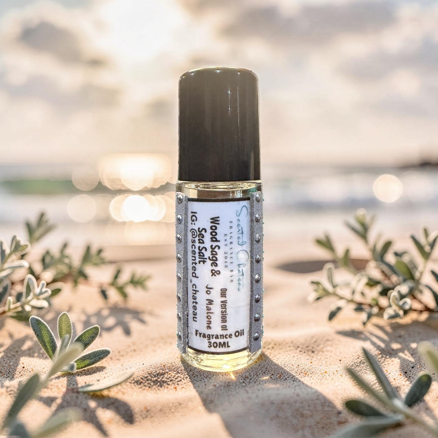 Wood Sage & Sea Salt (Jo Malone Type) Fragrance Oil – Fresh Coastal Woody Unisex Scent | Scented Chateau