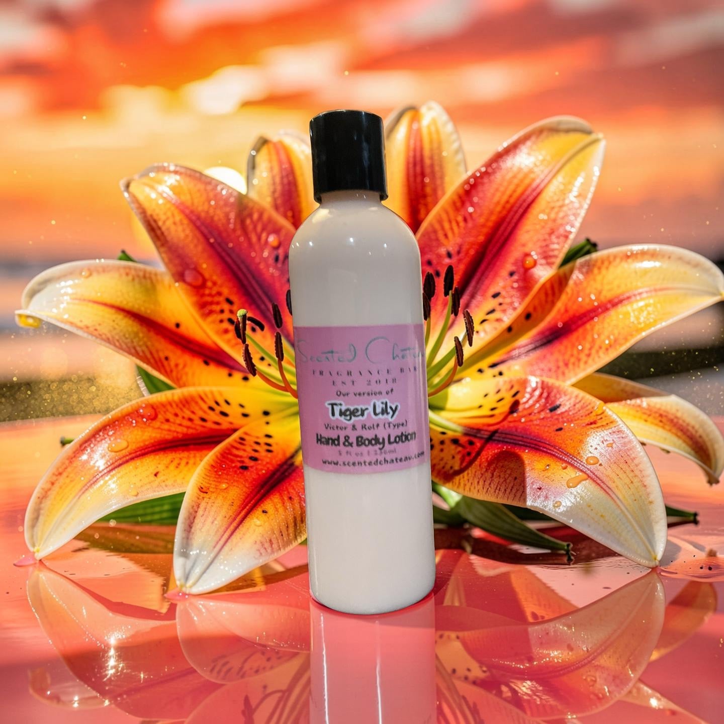 Flowerbomb Tiger Lily (Viktor & Rolf) Hand & Body Lotion | Tropical Floral Coconut Mango
