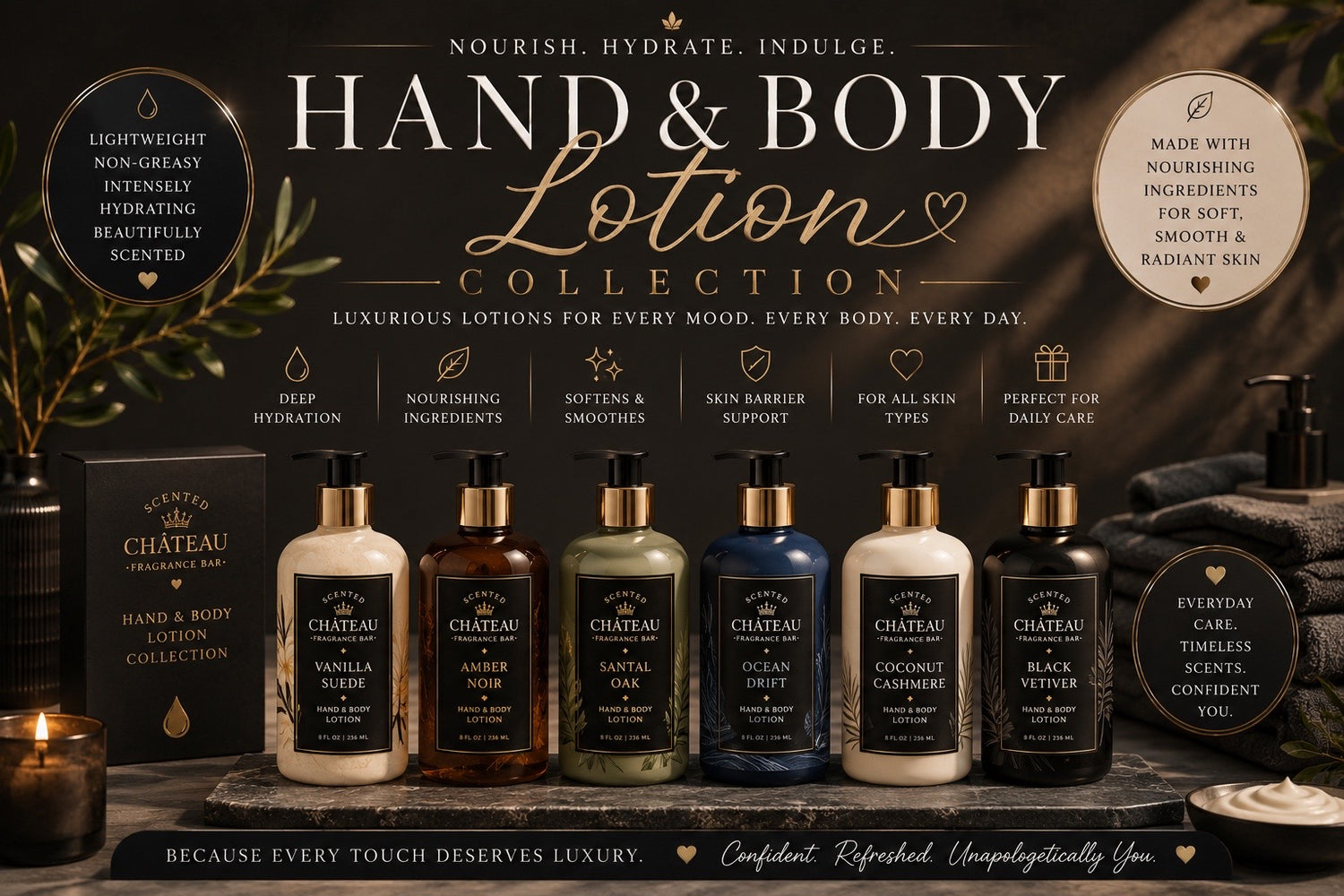 💫 Hand & Body Lotions Collection