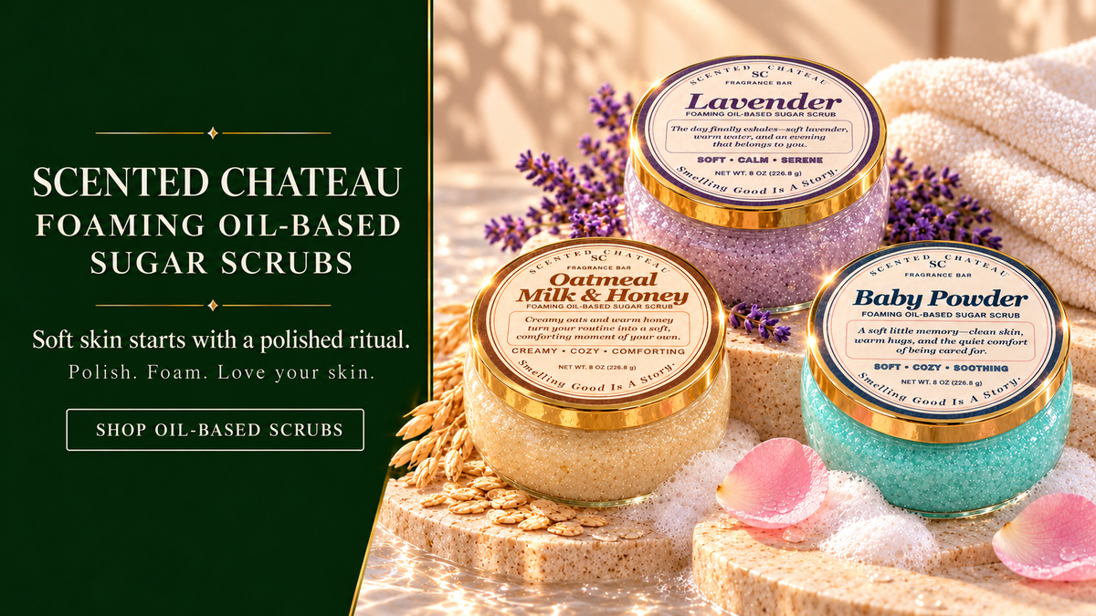 Foaming Oil-Based Sugar Scrubs