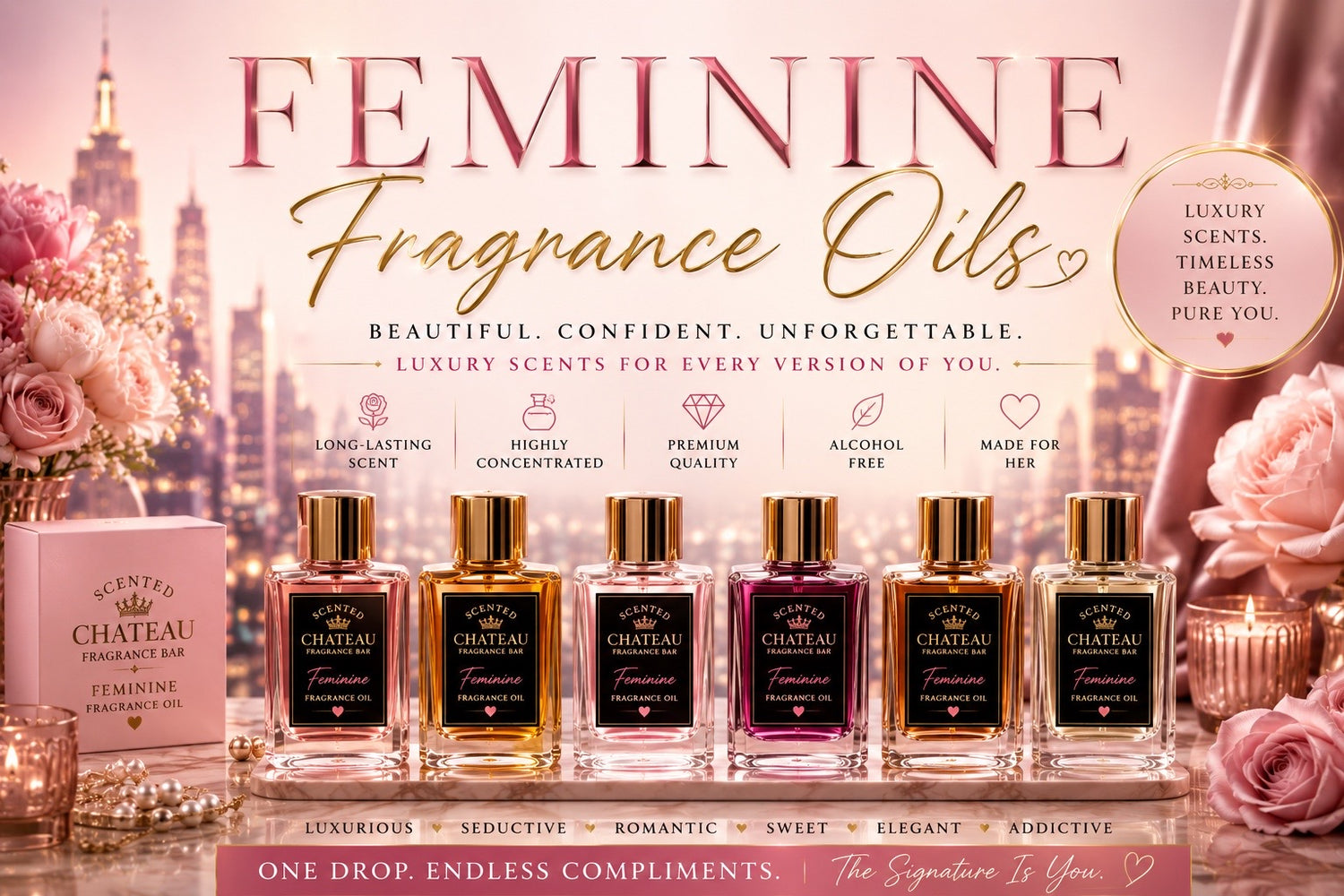Feminine Fragrance Oil Collection