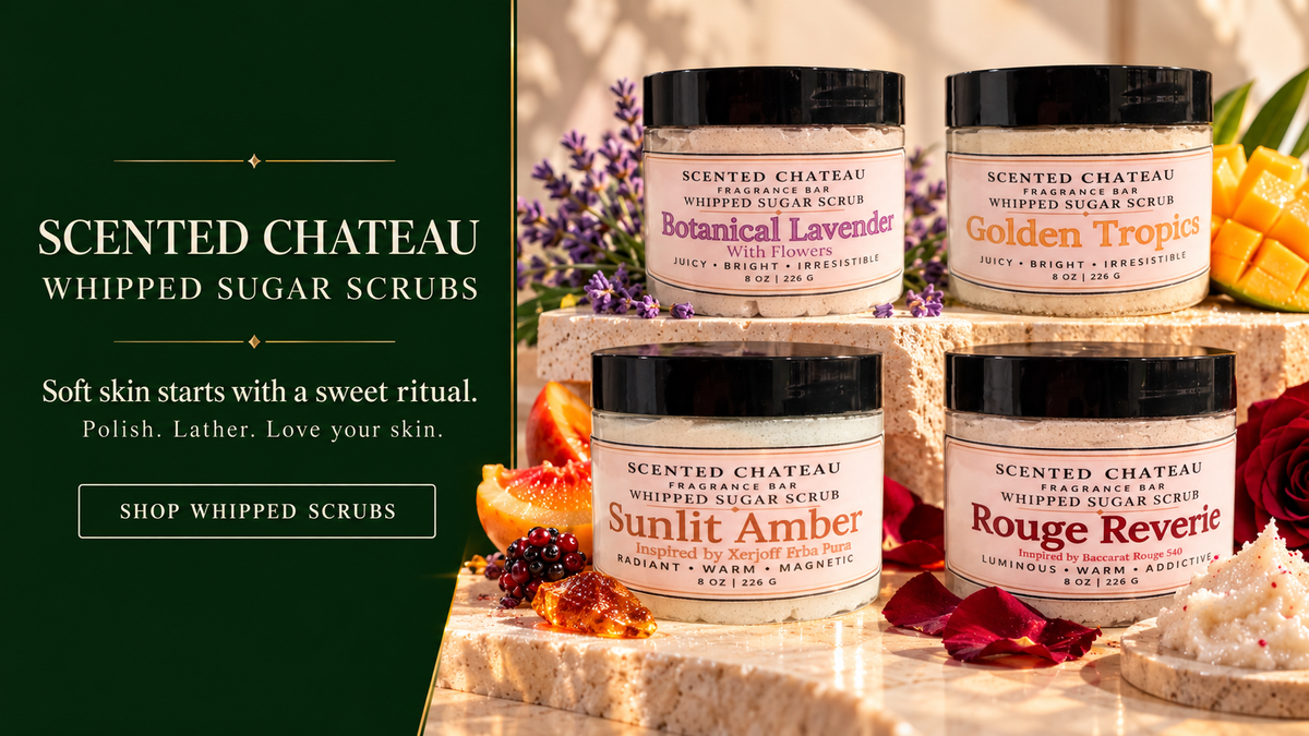Whipped Sugar Scrubs