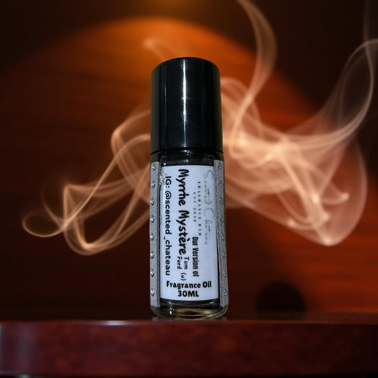 Myrrhe Mystère (Tom Ford Type) – Luxurious Oriental Woody Unisex Body Oil | Scented Chateau Fragrance Bar