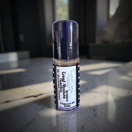 Absolute Aventus (Creed Type) – Bold Fruity Woody Men’s Body Oil | Scented Chateau Fragrance Bar