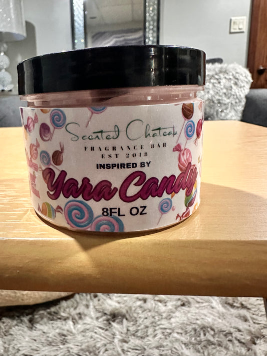 Yara Candy Whipped Body Butter – Strawberry Candy & Vanilla Dream Moisturizer
