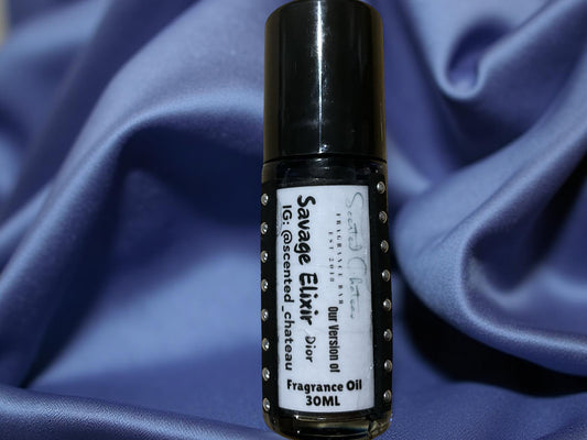 Sauvage Elixir (Dior Type) – Aromatic Men’s Body Oil | Scented Chateau Fragrance Bar