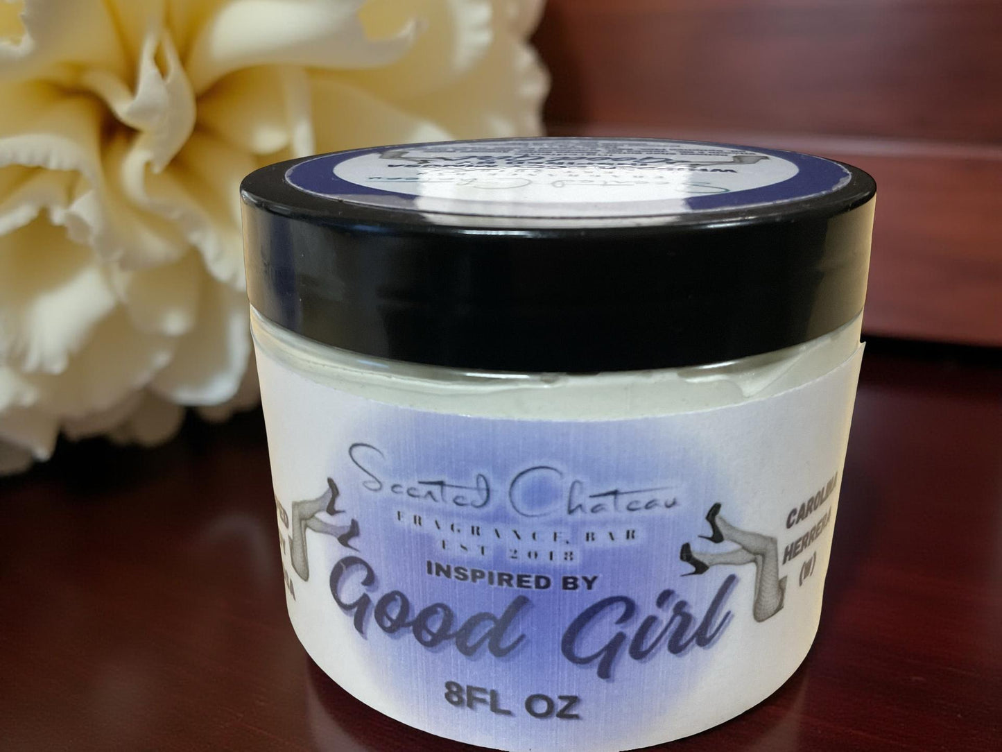 Good Girl Whipped Body Butter (Carolina Herrera Type) – Almond, Vanilla & Amber Luxury Moisturizer