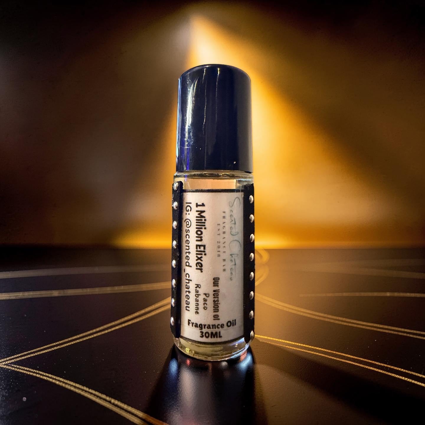 1 Million Elixir (Rabanne Type) – Woody Aromatic Men’s Body Oil | Scented Chateau Fragrance Bar