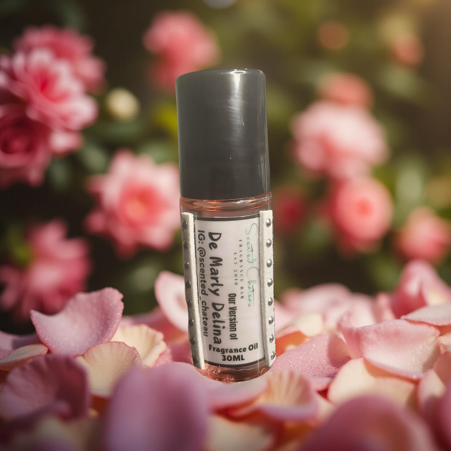 Delina (Parfums de Marly Type) – Luxurious Floral Body Oil | Scented Chateau Fragrance Bar