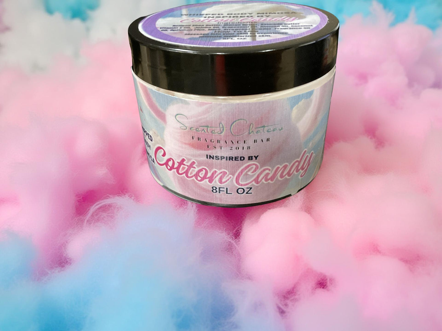 Cotton Candy Whipped Body Mimosa – Sweet Sugar & Vanilla Cloud Moisturizer