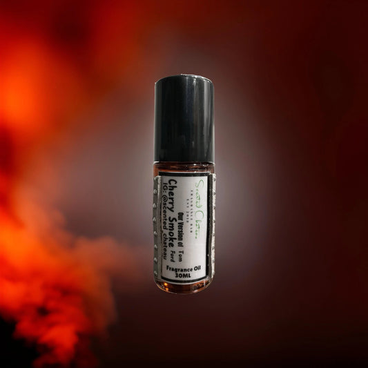 Cherry Smoke (Tom Ford Type) – Smoky Amber Cherry Unisex Body Oil | Scented Chateau Fragrance Bar