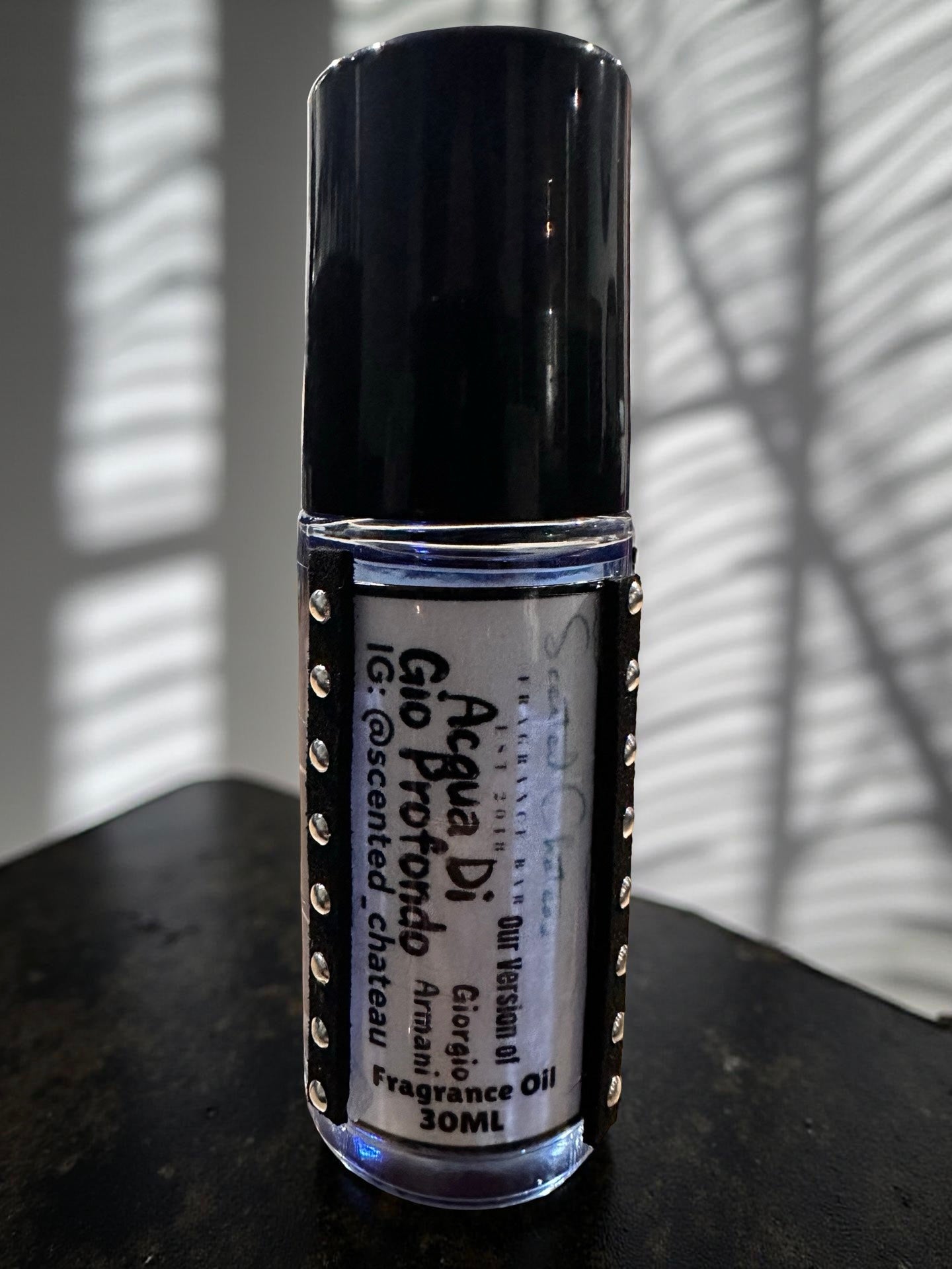 Acqua di Giò Profondo (Giorgio Armani Type) – Fresh Aquatic Men’s Body Oil | Scented Chateau Fragrance Bar