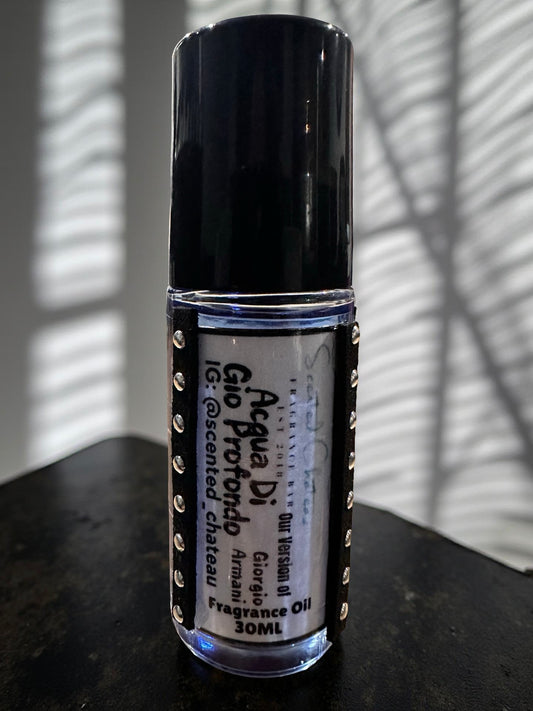 Acqua di Giò Profondo (Giorgio Armani Type) – Fresh Aquatic Men’s Body Oil | Scented Chateau Fragrance Bar