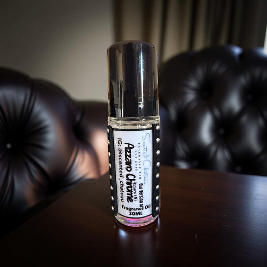 Chrome (Azzaro Type) – Fresh Citrus Aromatic Men’s Body Oil | Scented Chateau Fragrance Bar