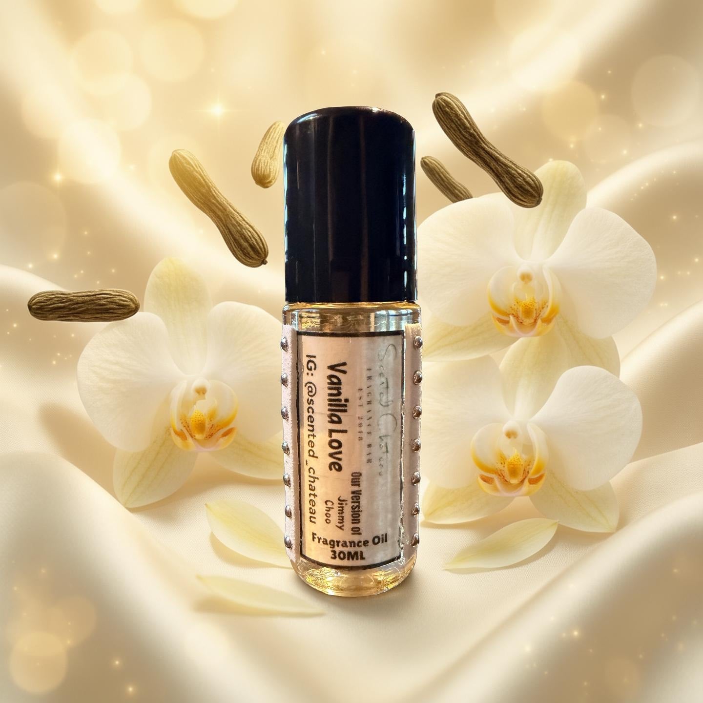 Vanilla Love (Jimmy Choo Type) Fragrance Oil – Warm Oriental Vanilla with Toffee & Amber