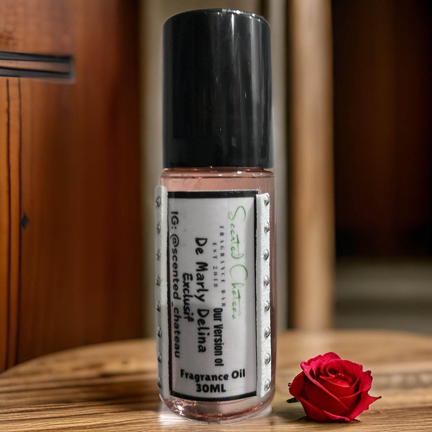 Delina Exclusif (Parfume de Marly Type) Fragrance Oil – Rose Vanilla Oud Luxury Scent | Scented Chateau
