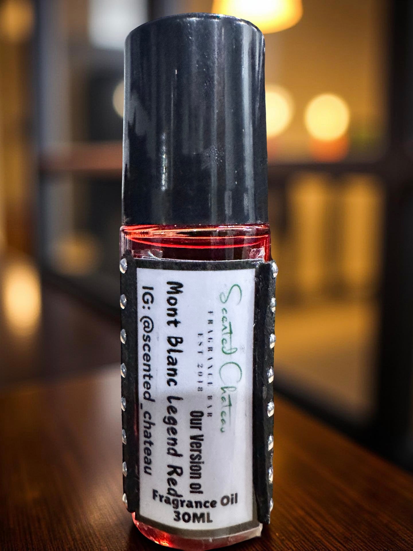 Legend Red (Montblanc Type) – Woody Citrus Aromatic Men’s Body Oil | Scented Chateau Fragrance Bar