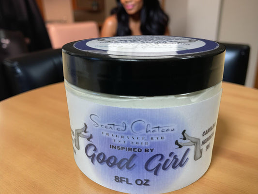Good Girl Whipped Body Butter (Carolina Herrera Type) – Almond, Vanilla & Amber Luxury Moisturizer