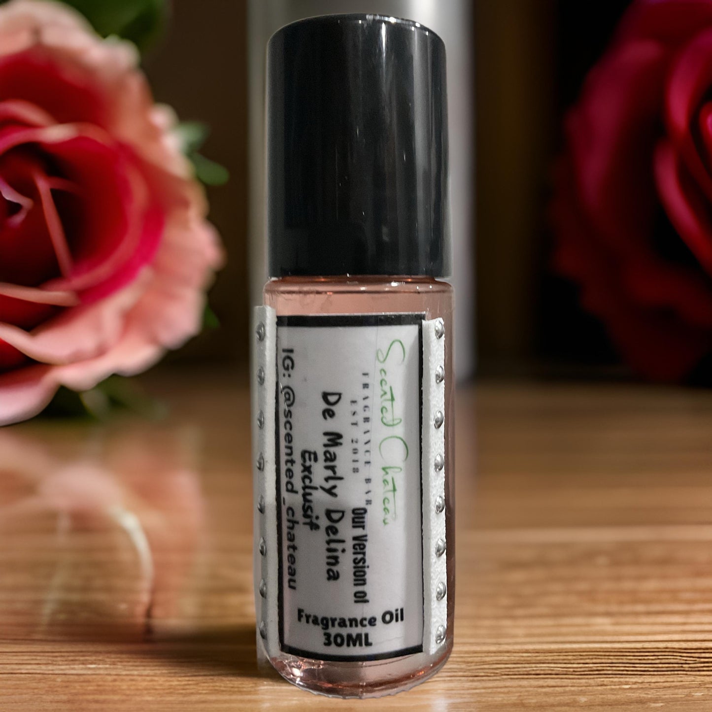 Delina Exclusif (Parfume de Marly Type) Fragrance Oil – Rose Vanilla Oud Luxury Scent | Scented Chateau