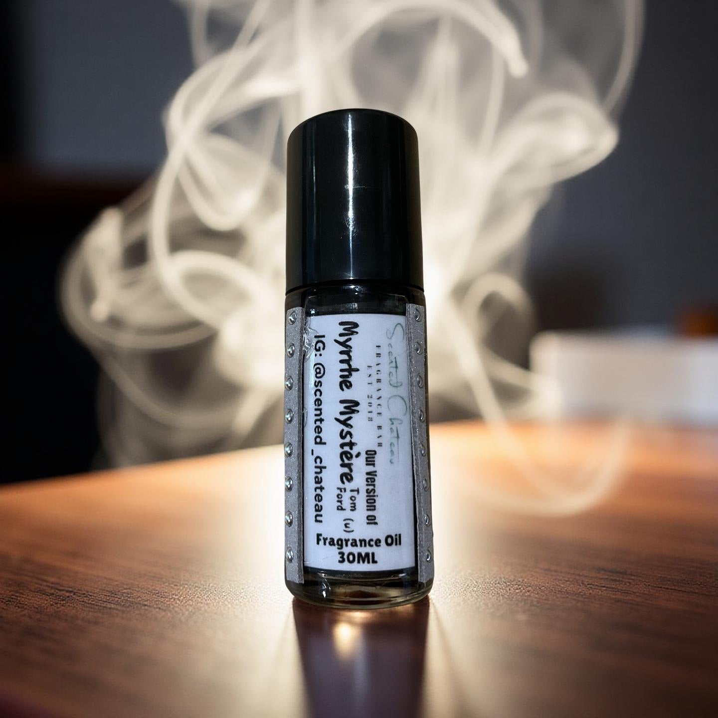 Myrrhe Mystère (Tom Ford Type) – Luxurious Oriental Woody Unisex Body Oil | Scented Chateau Fragrance Bar