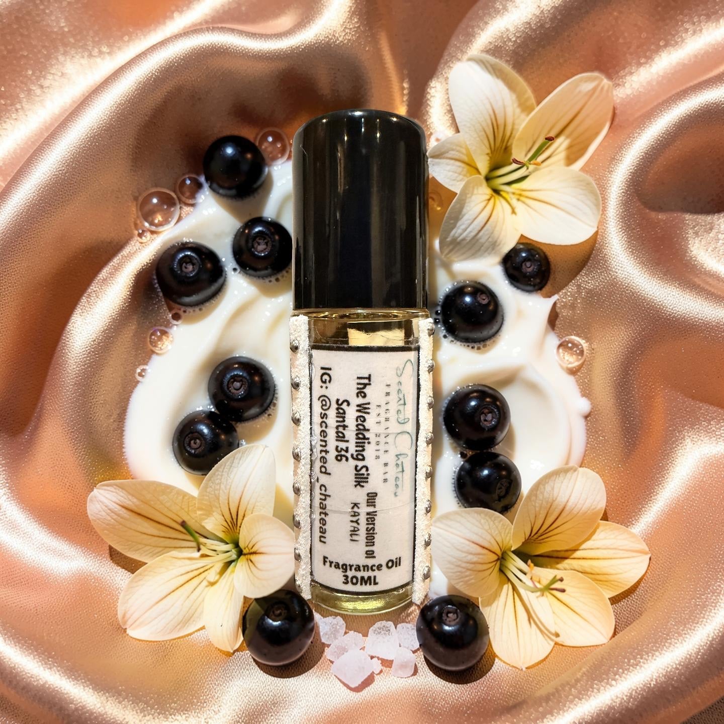 Wedding Silk Santal 36 (Type) – Sweet Floral Sandalwood Fragrance | Scented Chateau Fragrance Bar