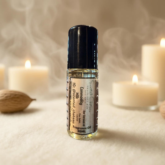 Milk (Commodity Type) – Creamy Marshmallow Amber Fragrance Oil | Warm Skin Scent