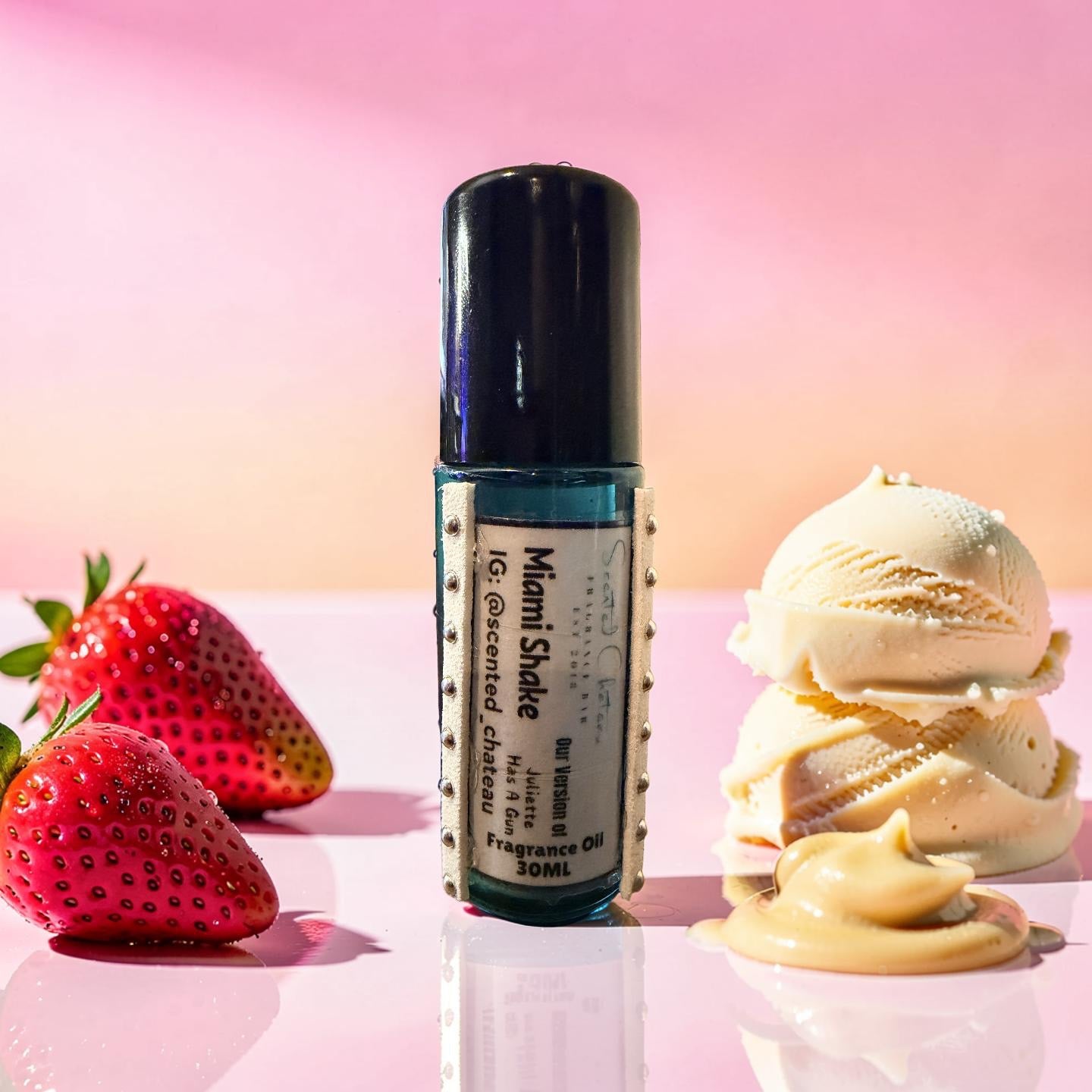 Miami Shake (Juliette Has A Gun Type Type) – Sweet Strawberry Vanilla Gourmand Fragrance | Scented Chateau Fragrance Bar
