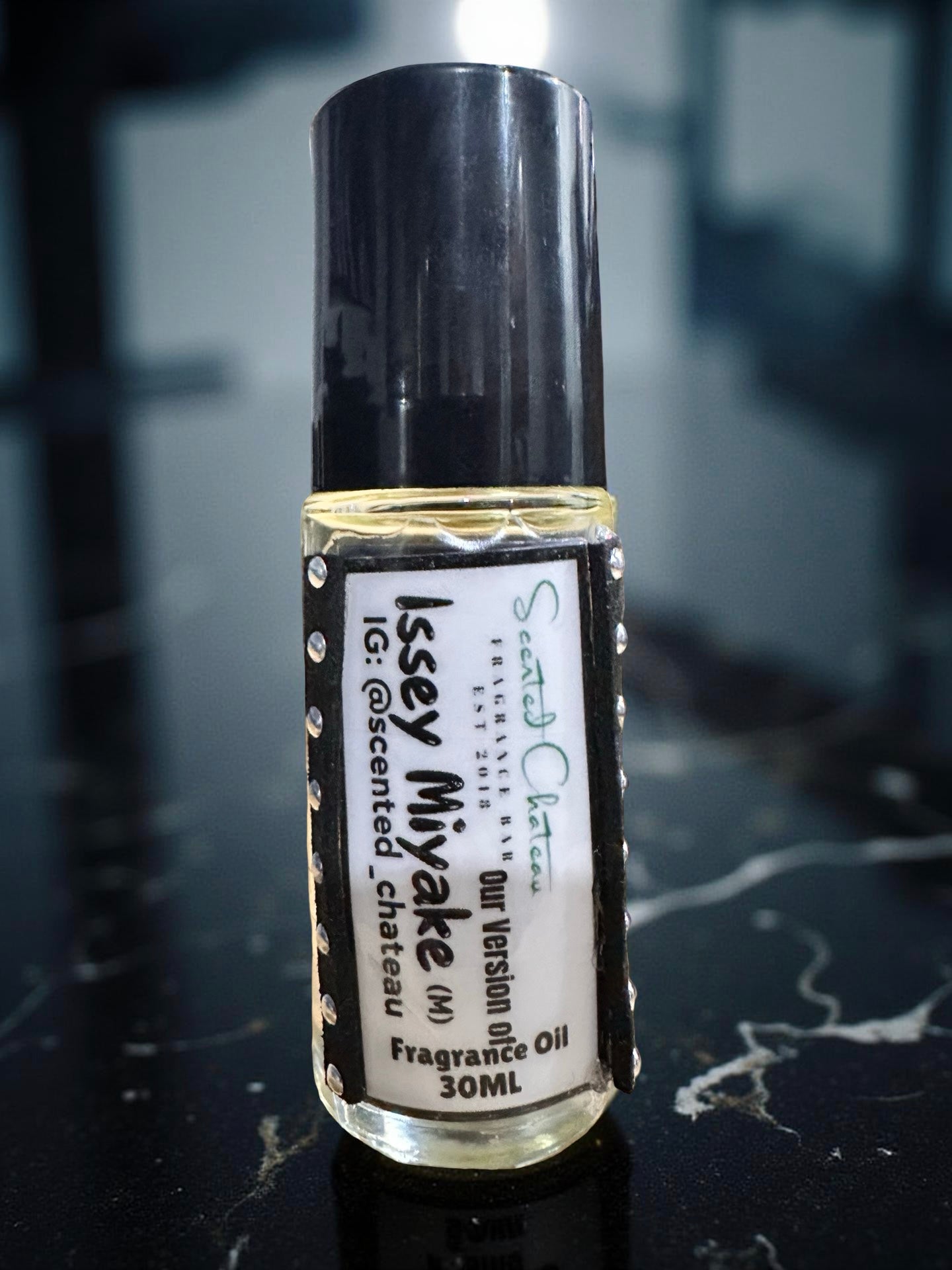 L’Eau d’Issey Pour Homme (Issey Miyake Type) – Woody Aquatic Men’s Body Oil | Scented Chateau Fragrance Bar