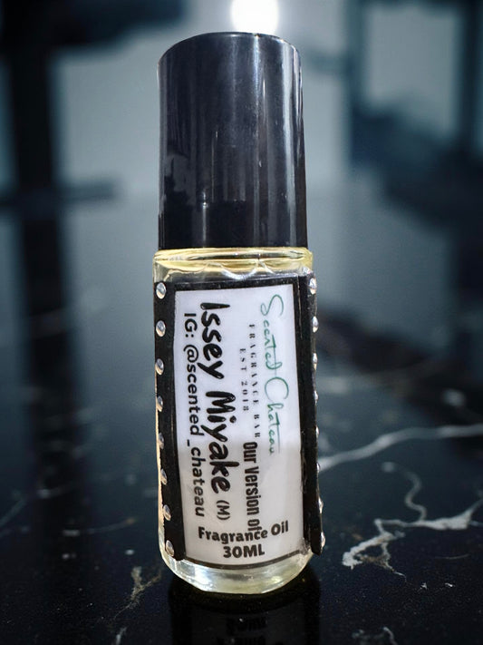L’Eau d’Issey Pour Homme (Issey Miyake Type) – Woody Aquatic Men’s Body Oil | Scented Chateau Fragrance Bar