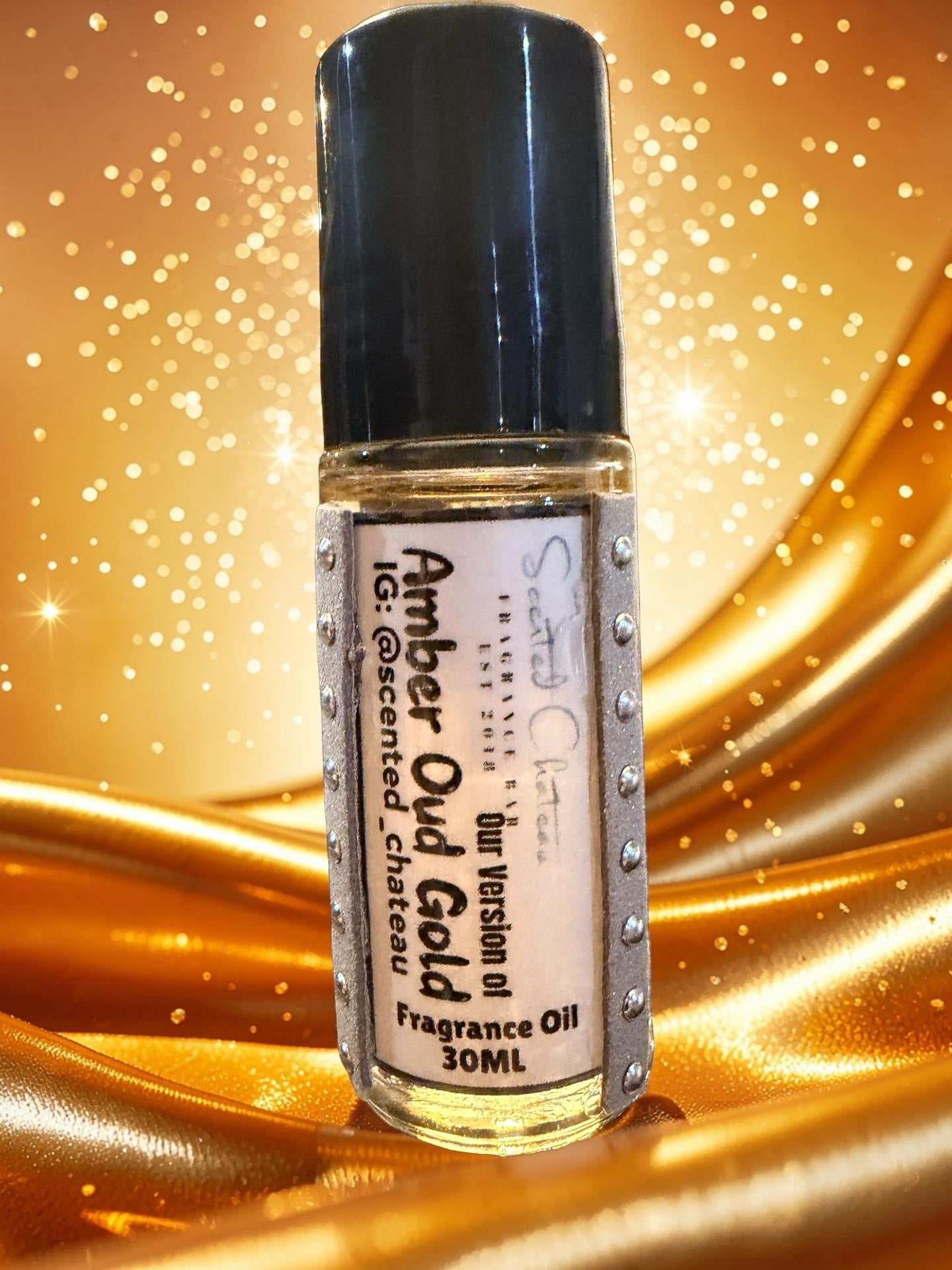 Amber Oud Gold Edition (Al Haramain Type) – Sweet Amber Vanilla Unisex Body Oil | Scented Chateau Fragrance Bar
