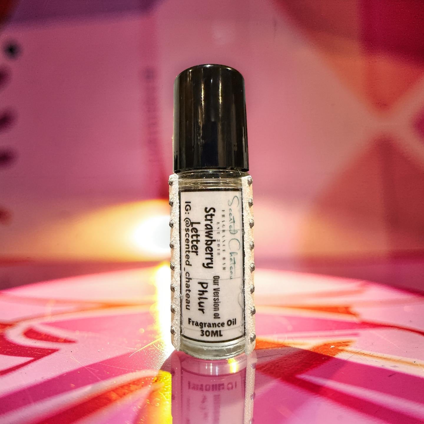 Strawberry Letter ( Phlur Type) – Sweet Fruity Floral Women’s Fragrance | Scented Chateau Fragrance Bar