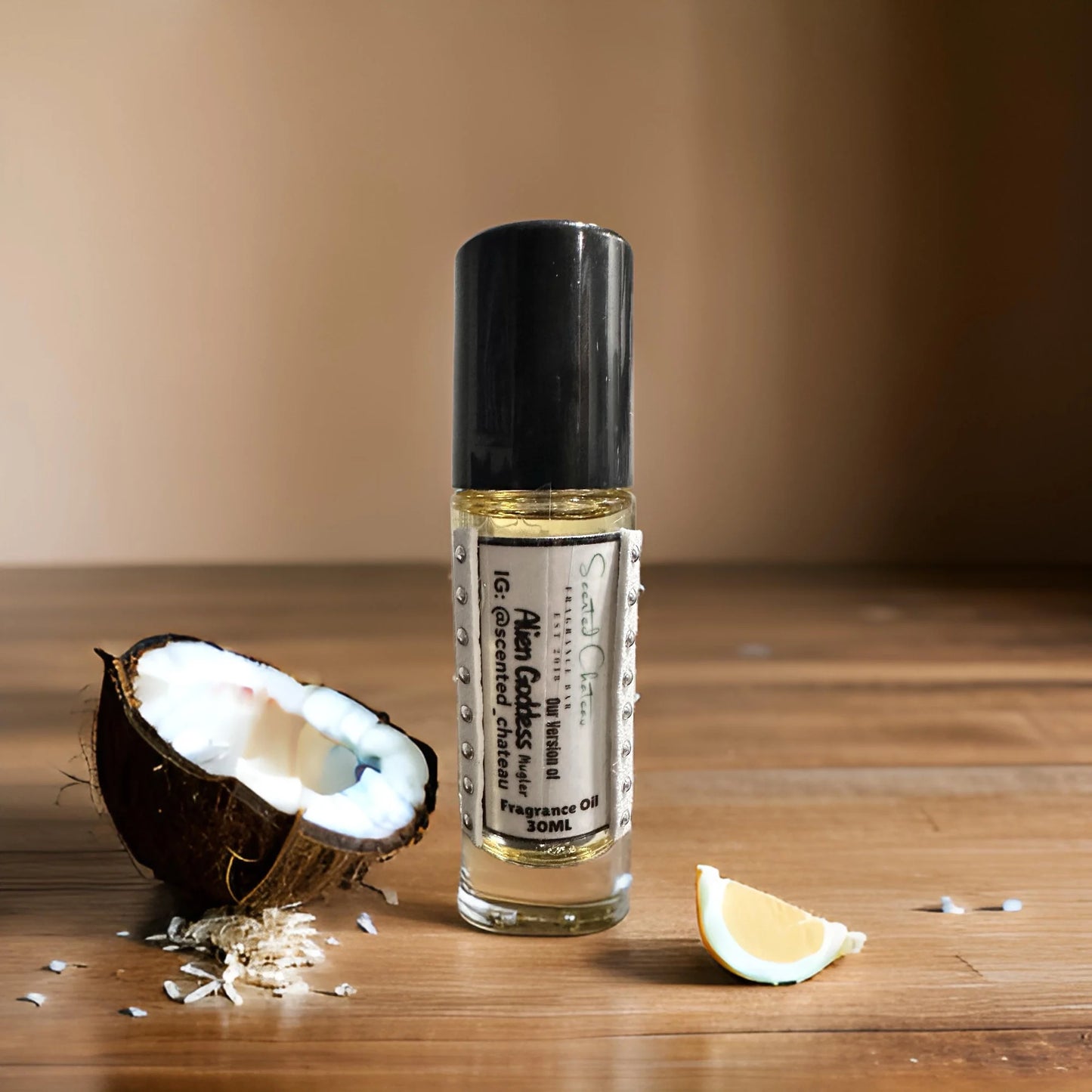 Alien Goddess (Mugler Type) Body Oil – Radiant Coconut & Vanilla Glow by Scented Chateau