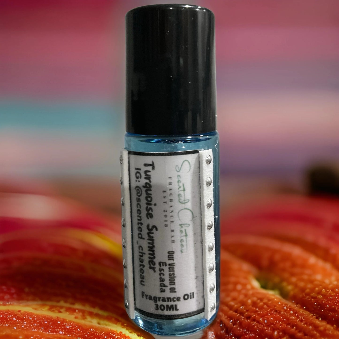 Turquoise Summer (Escada Type) Body Oil – Fruity Bliss by Scented Chateau