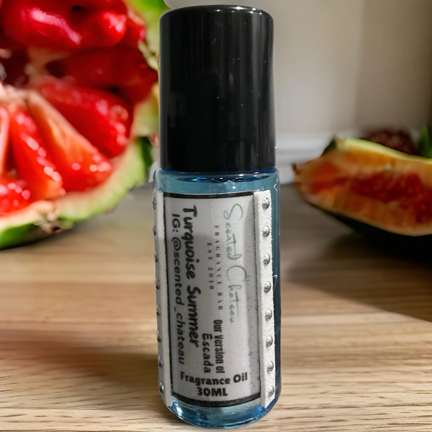 Turquoise Summer (Escada Type) Body Oil – Fruity Bliss by Scented Chateau