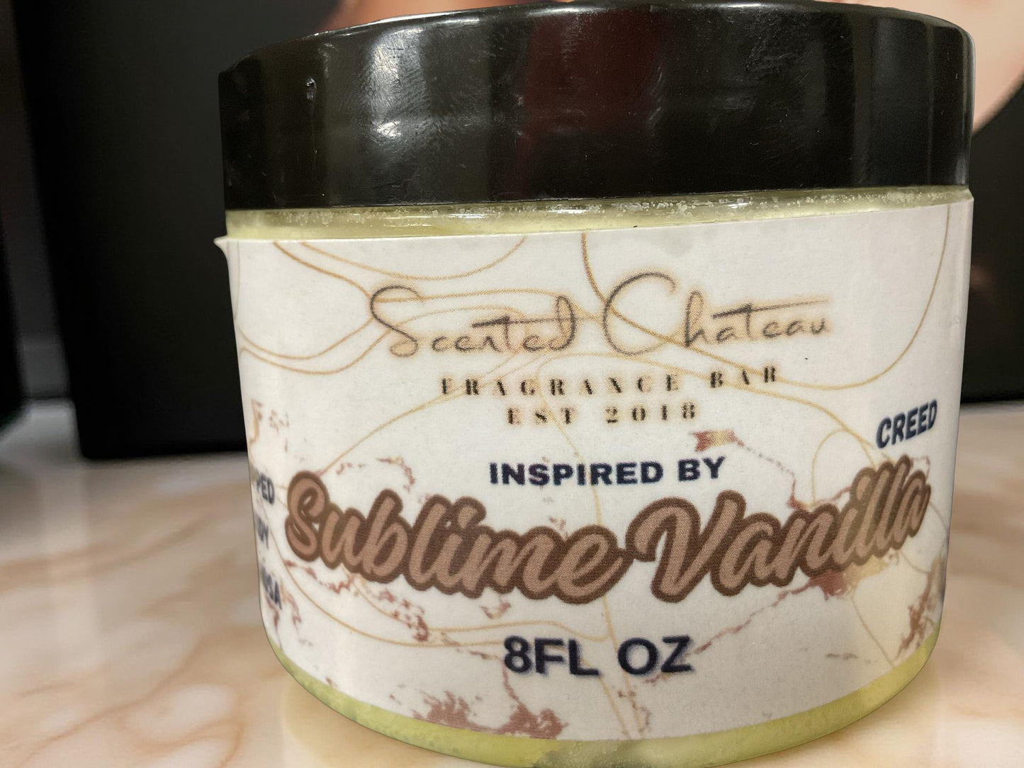 Sublime Vanille Whipped Body Butter (Creed Type)  – Vanilla, Tonka & Bergamot Luxury Moisturizer