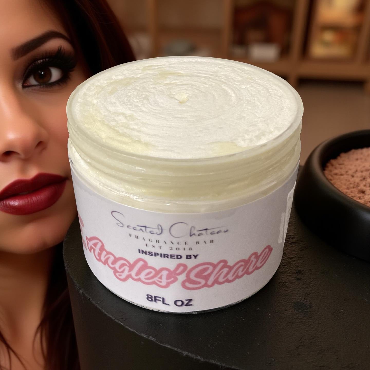 Angels’ Share Whipped Body Butter (Kilian Type) – Cognac, Vanilla & Cinnamon Luxury Moisturizer
