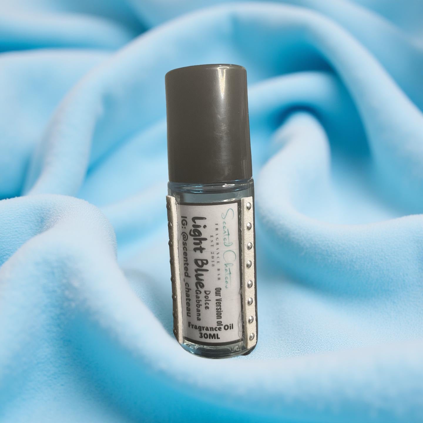 Light Blue (Dolce & Gabbana Type) – Fresh Floral Fruity Body Oil | Scented Chateau Fragrance Bar