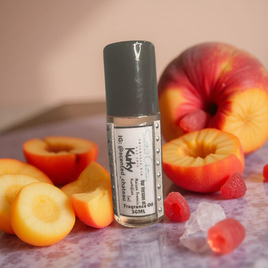 Kurky (Maison Francis Kurkdjian Type) – Sweet Fruity Unisex Body Oil | Scented Chateau Fragrance Bar