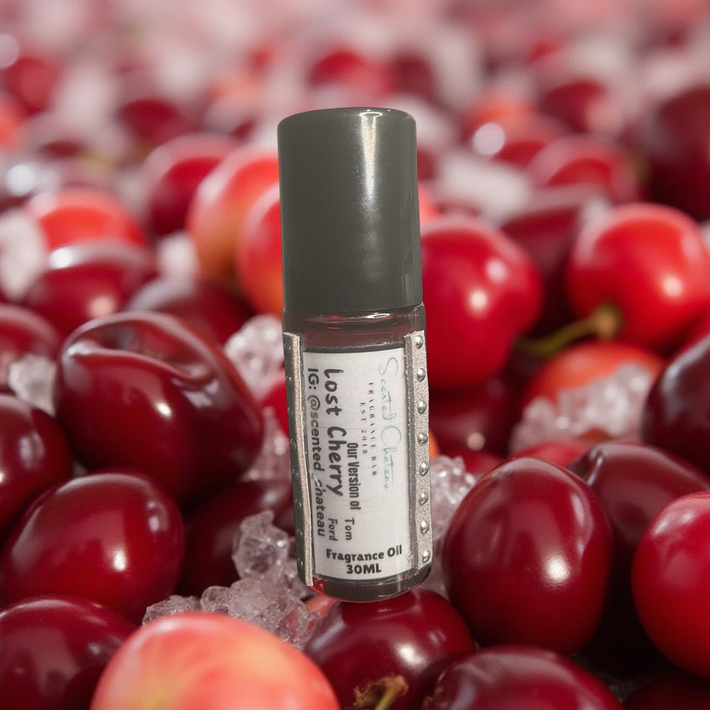 Lost Cherry (Tom Ford Type) – Sweet Amber Cherry Unisex Body Oil | Scented Chateau Fragrance Bar