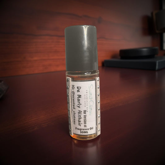 Althaïr (Parfums de Marly Type) – Rich Amber Vanilla Men’s Body Oil | Scented Chateau Fragrance Bar
