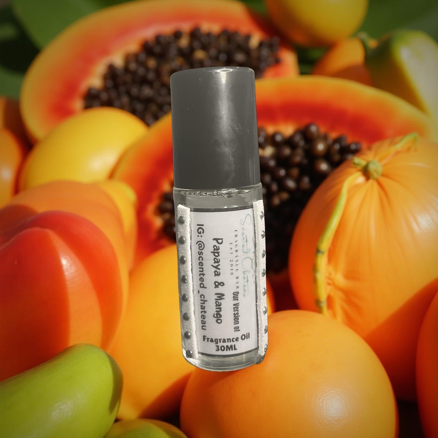 Mangos & Papayas (Scented Chateau Original) – Tropical Fruity Body Oil | Scented Chateau Fragrance Bar