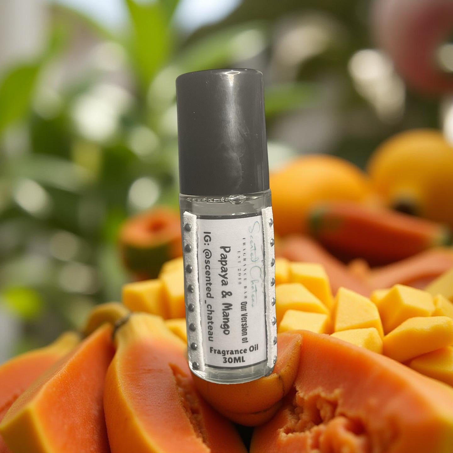 Mangos & Papayas (Scented Chateau Original) – Tropical Fruity Body Oil | Scented Chateau Fragrance Bar